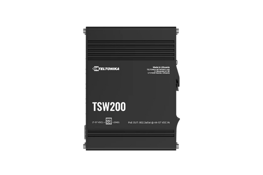 Teltonika TSW200 Industrial PoE+ Ethernet Switch