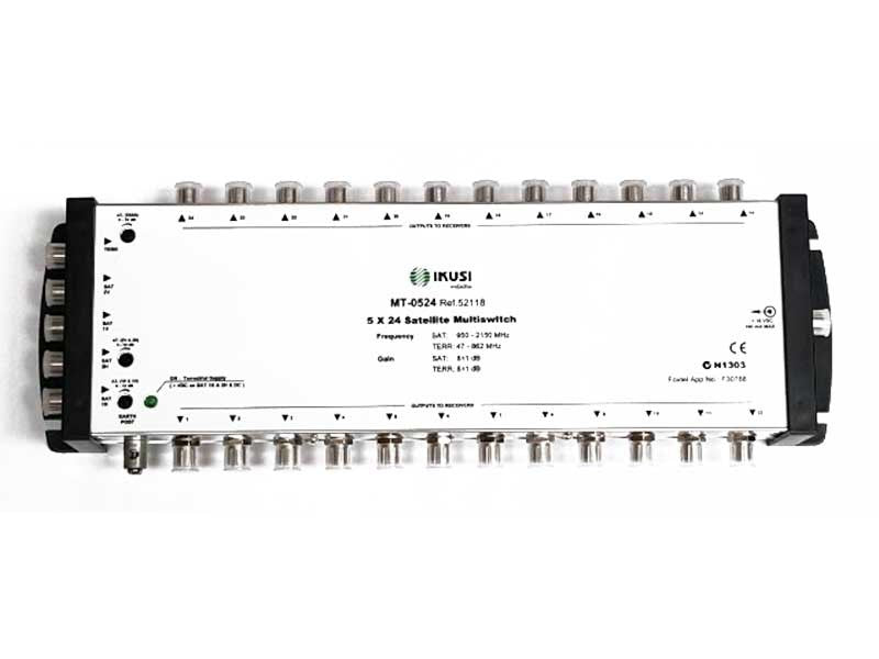 Ikusi MT-0524 5-Input 24-Output Multiswitch