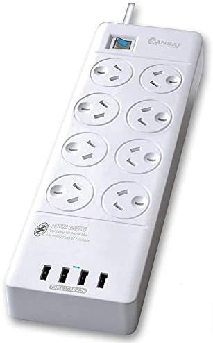 Sansai 8-Way Surge Protector Powerboard