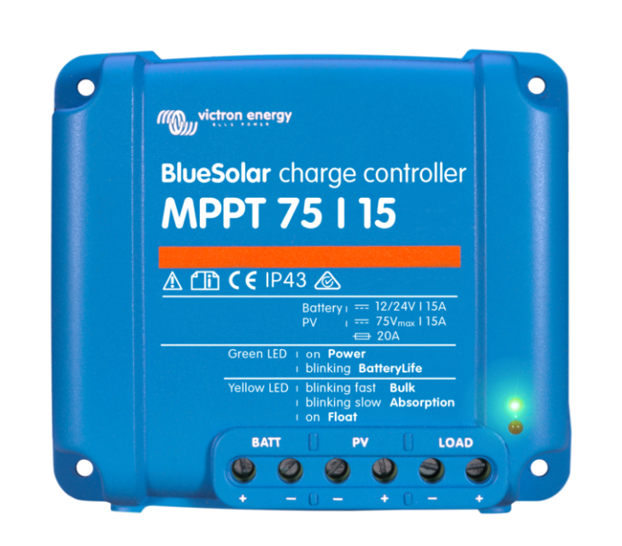 Victron Energy MPPT Blue Solar Charge Controller 75/15