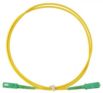 2m Fibre Optical Patch Cord - SC/APC to SC/APC