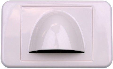 Bullnose Wall plate with bristle