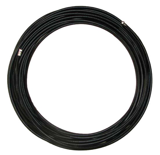 2m Crimped RG6 Quad Shield cable