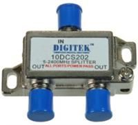 Digitek 2 Way TV Satellite Splitter