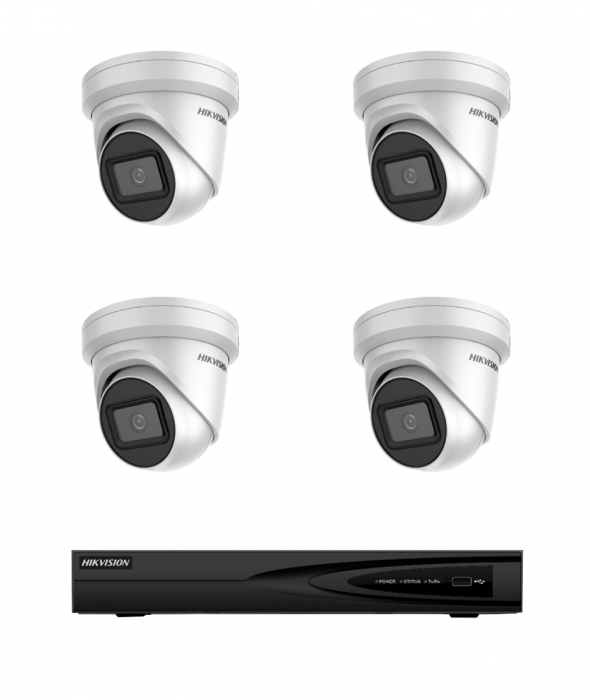 Hikvision 6MP 4 Channel Premium CCTV Kit Acusense