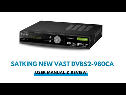 Satking DVBS2-980CA Twin Tuner VAST Satellite Receiver
