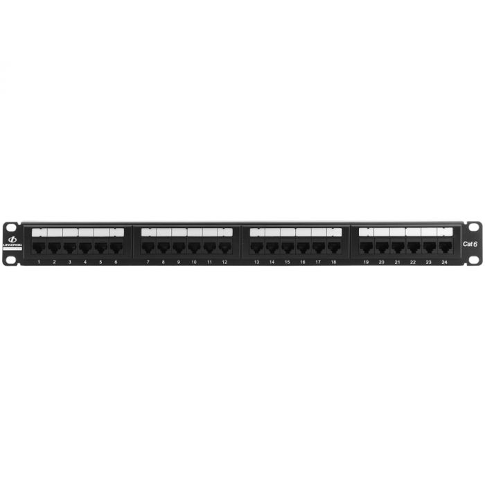 LinkBasic 24 Port Cat6 Patch Panel Rack Mount