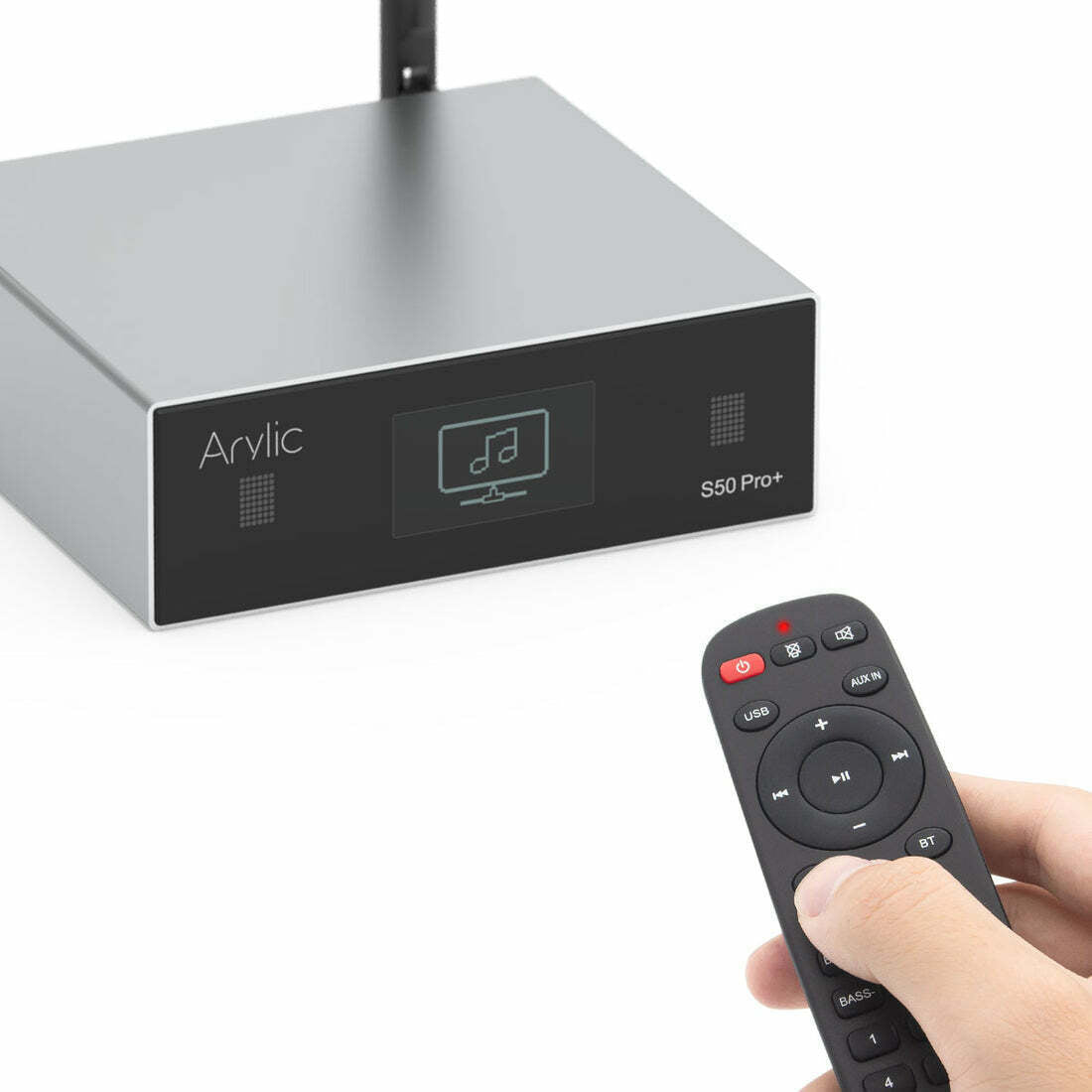 Arylic S50 Pro+ Wireless Aptx HD Multiroom Stereo Preamplifier