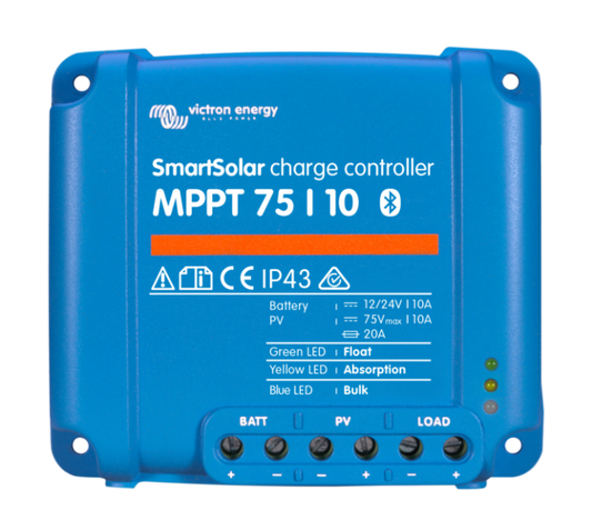 Victron Energy MPPT Smart Solar Charge Controller 75/10